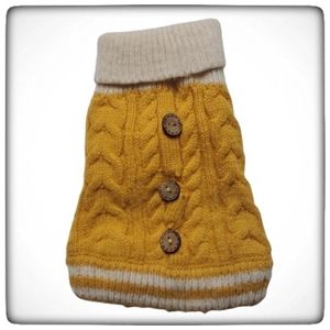 Dog Cabled Sweater-XXS